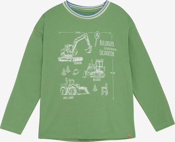 Pullover ' MIT-shirt LS ' di MINYMO in verde: frontale