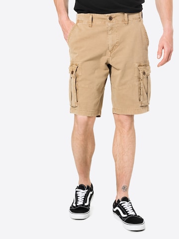 American Eagle Regular Cargo Pants in Beige: front