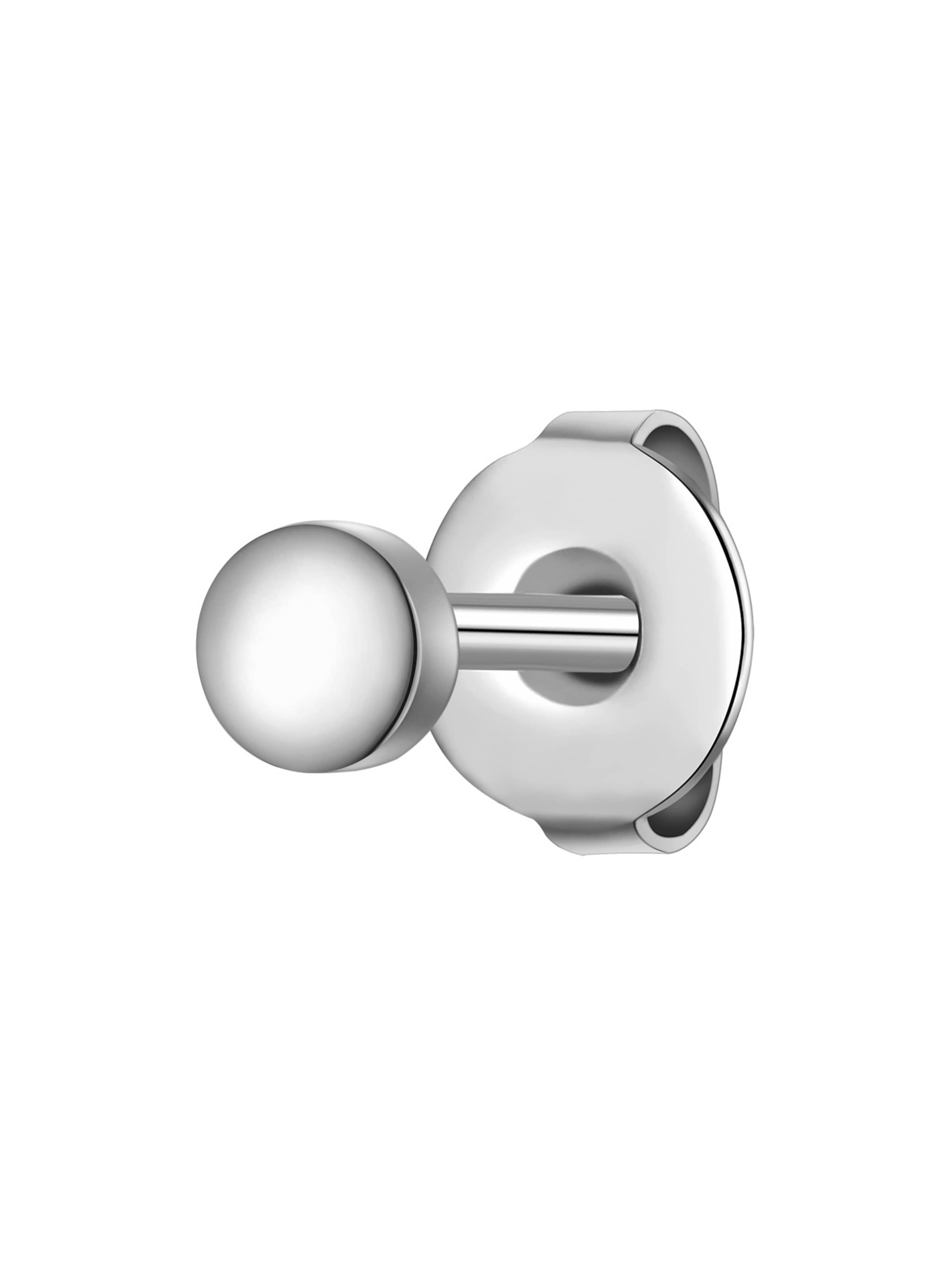 True Rebels Ohrring in Silber: Vorderseite