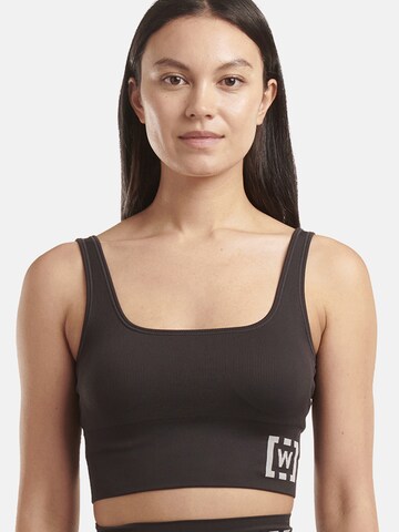 Wolford - Bustier Sujetador ' Shaping Athleisure ' en negro: frente