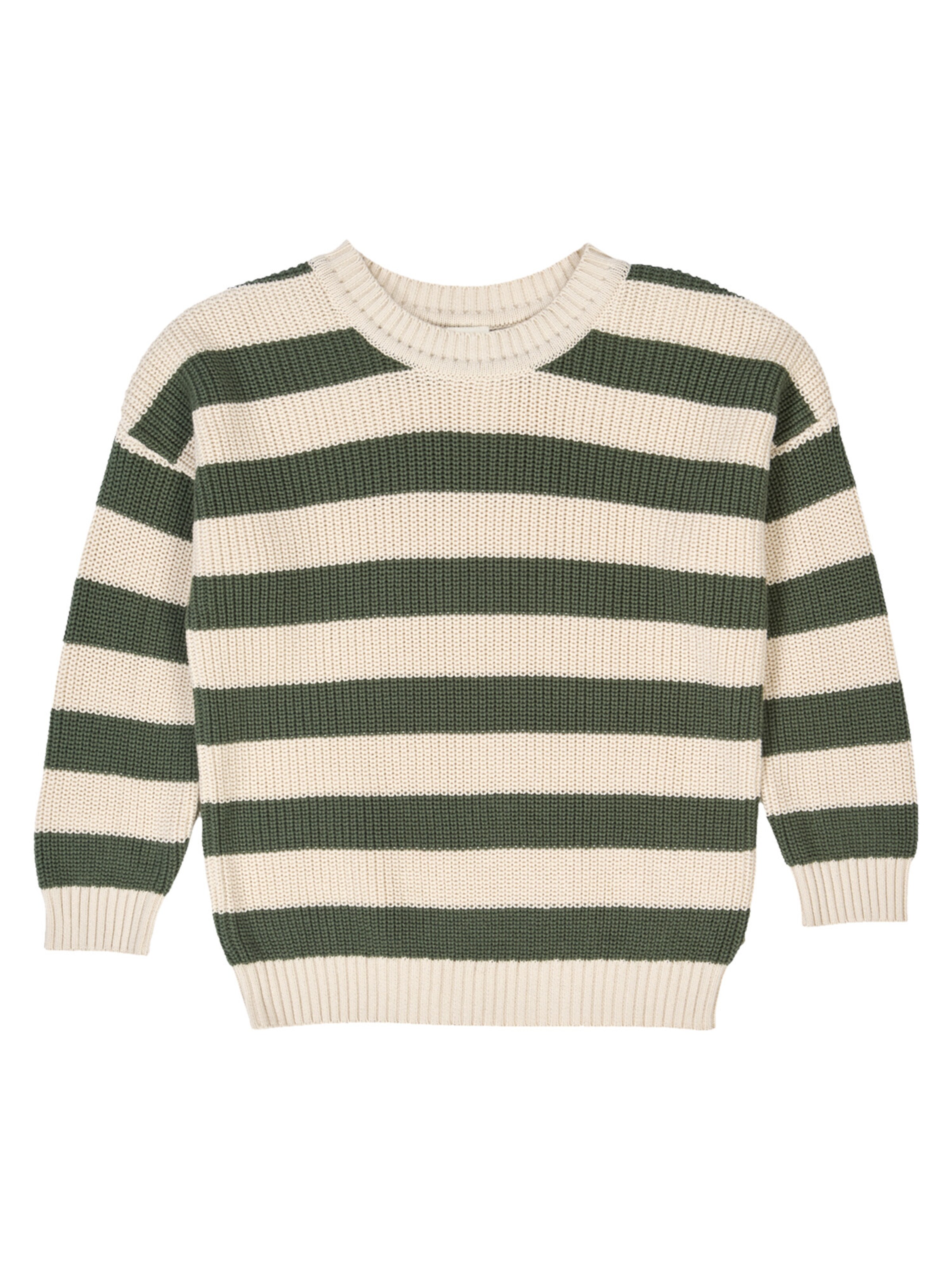 Pull-over Müsli by GREEN COTTON en beige : devant