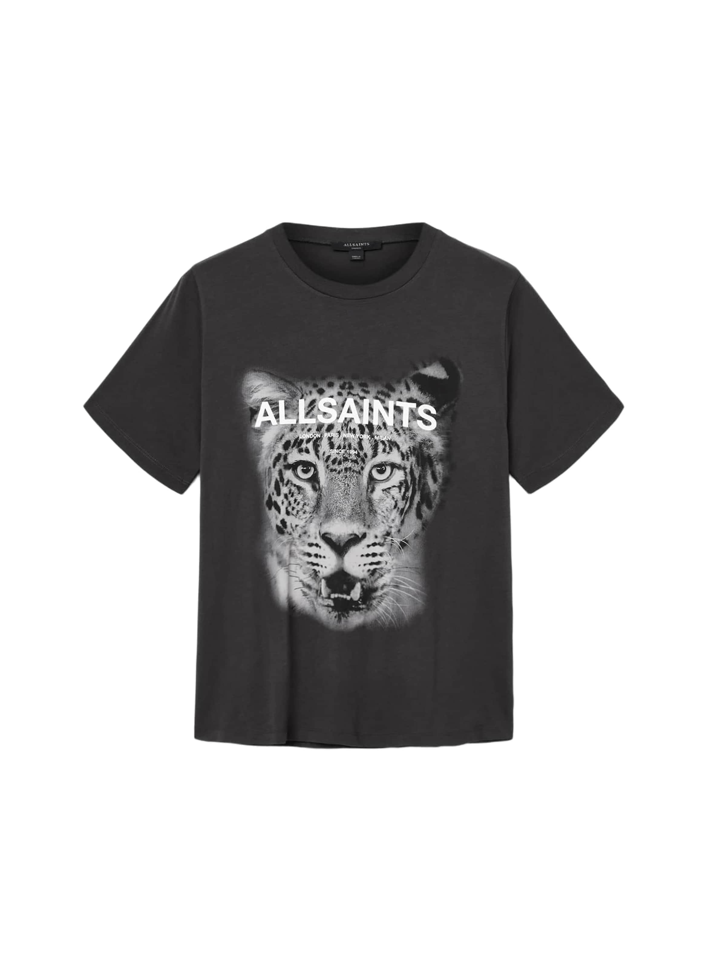 AllSaints Tričko 'ROAR TOMMI' – černá: přední strana