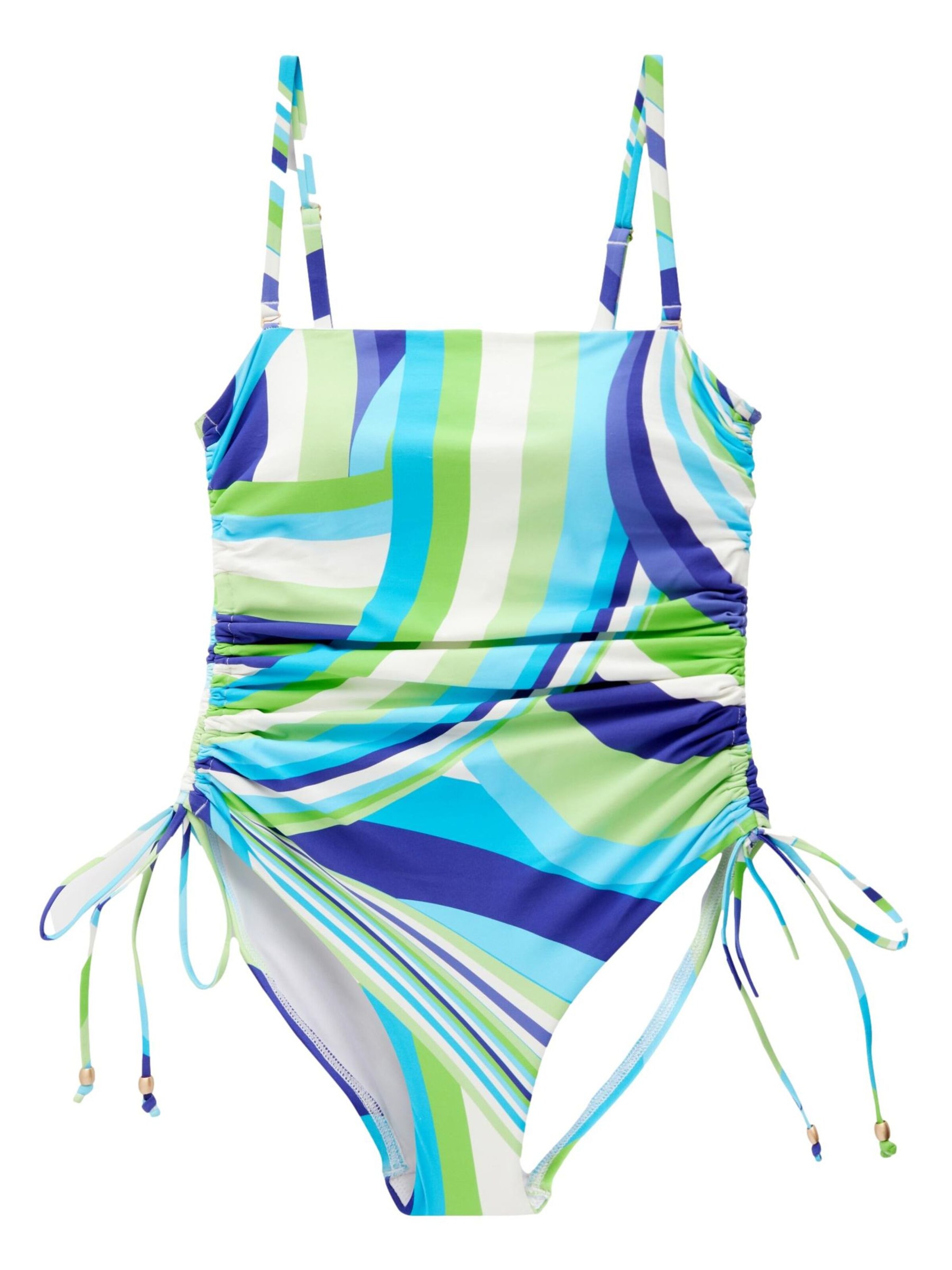 Next Ολόσωμο μαγιό σε μπλε: μπροστά