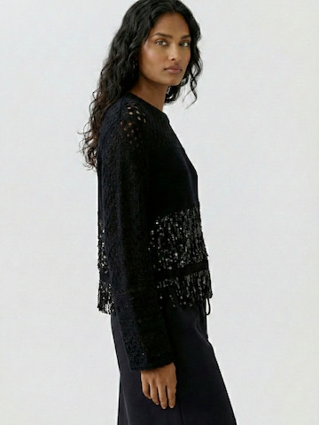 OUI Pullover in Schwarz