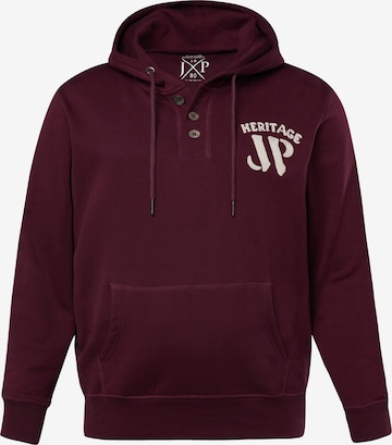 Sweat-shirt JP1880 en rouge : devant