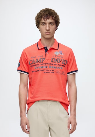 CAMP DAVID - Camiseta 'French Coast I' en rojo