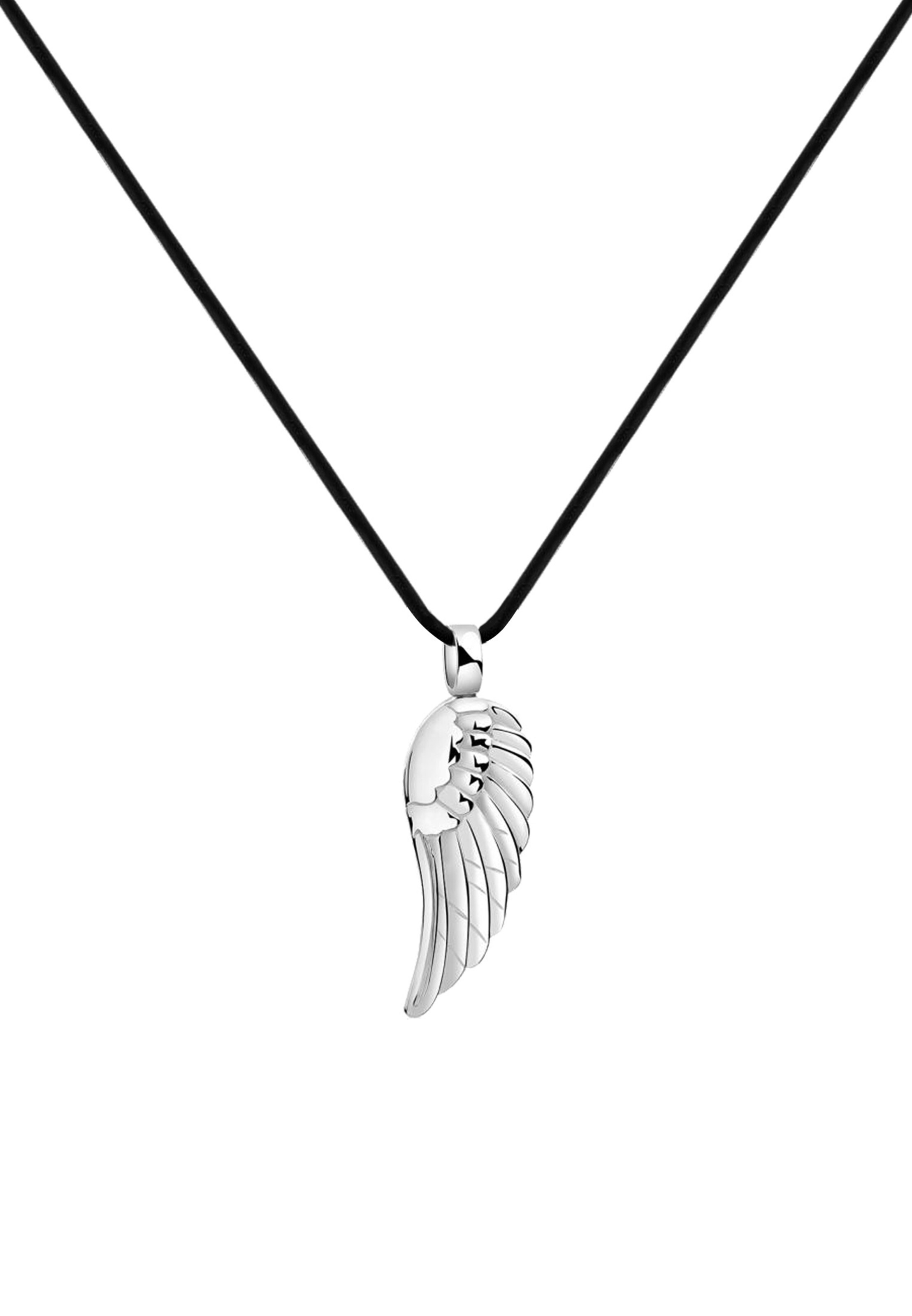 Nenalina Ketting 'Flügel' in Zilver: voorkant