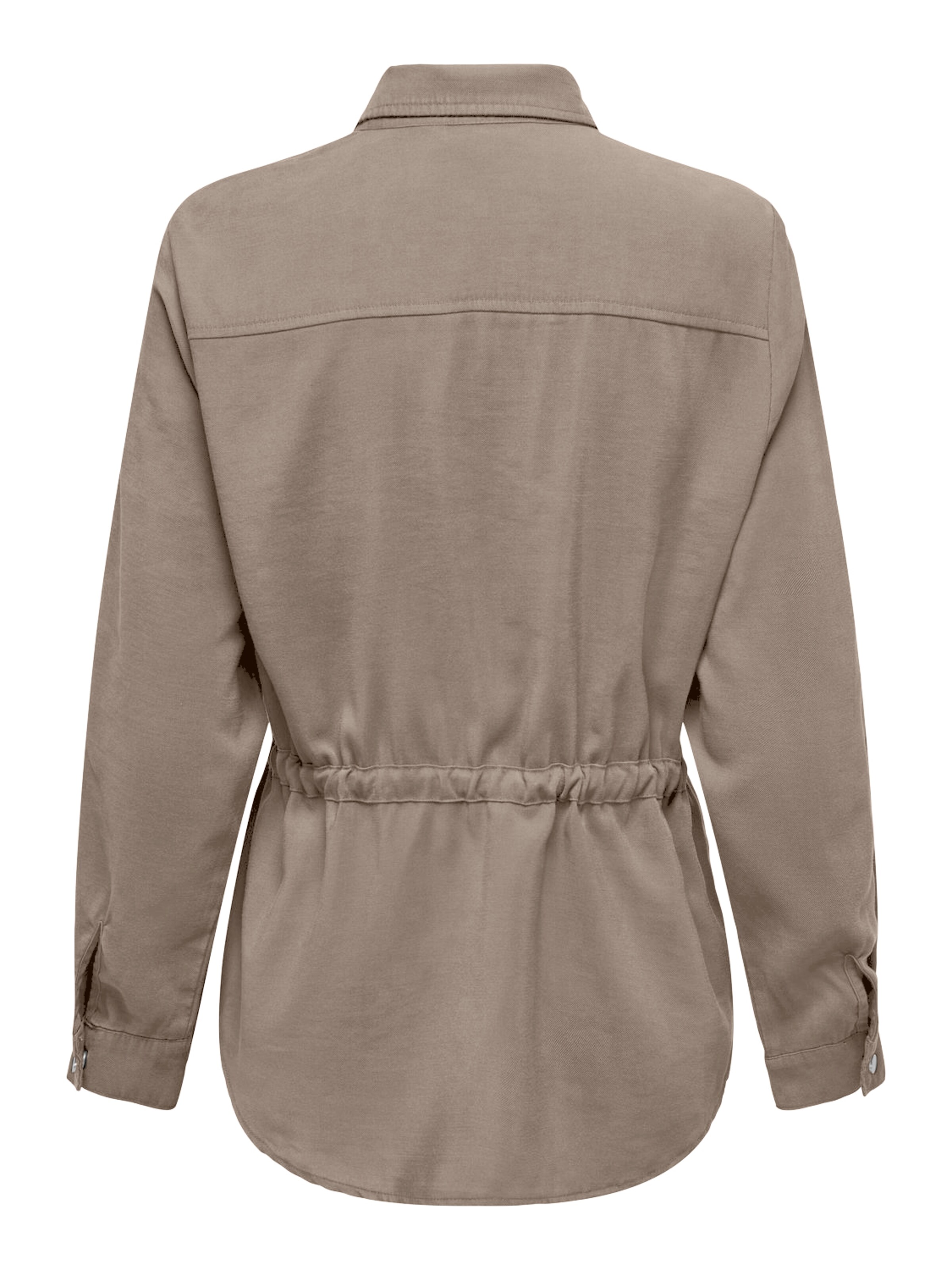 ONLY - Blusa 'ONLARIS' em castanho