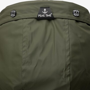 Manteau fonctionnel 'L60042' Peak Time en vert