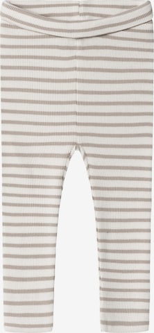 NAME IT Regular Leggings 'BANO' in Beige: voorkant