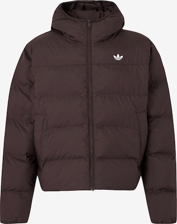 ADIDAS ORIGINALS Talvitakki värissä ruskea: etupuoli