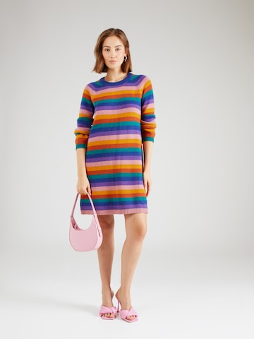 Danefae Knitted dress in Mixed colors