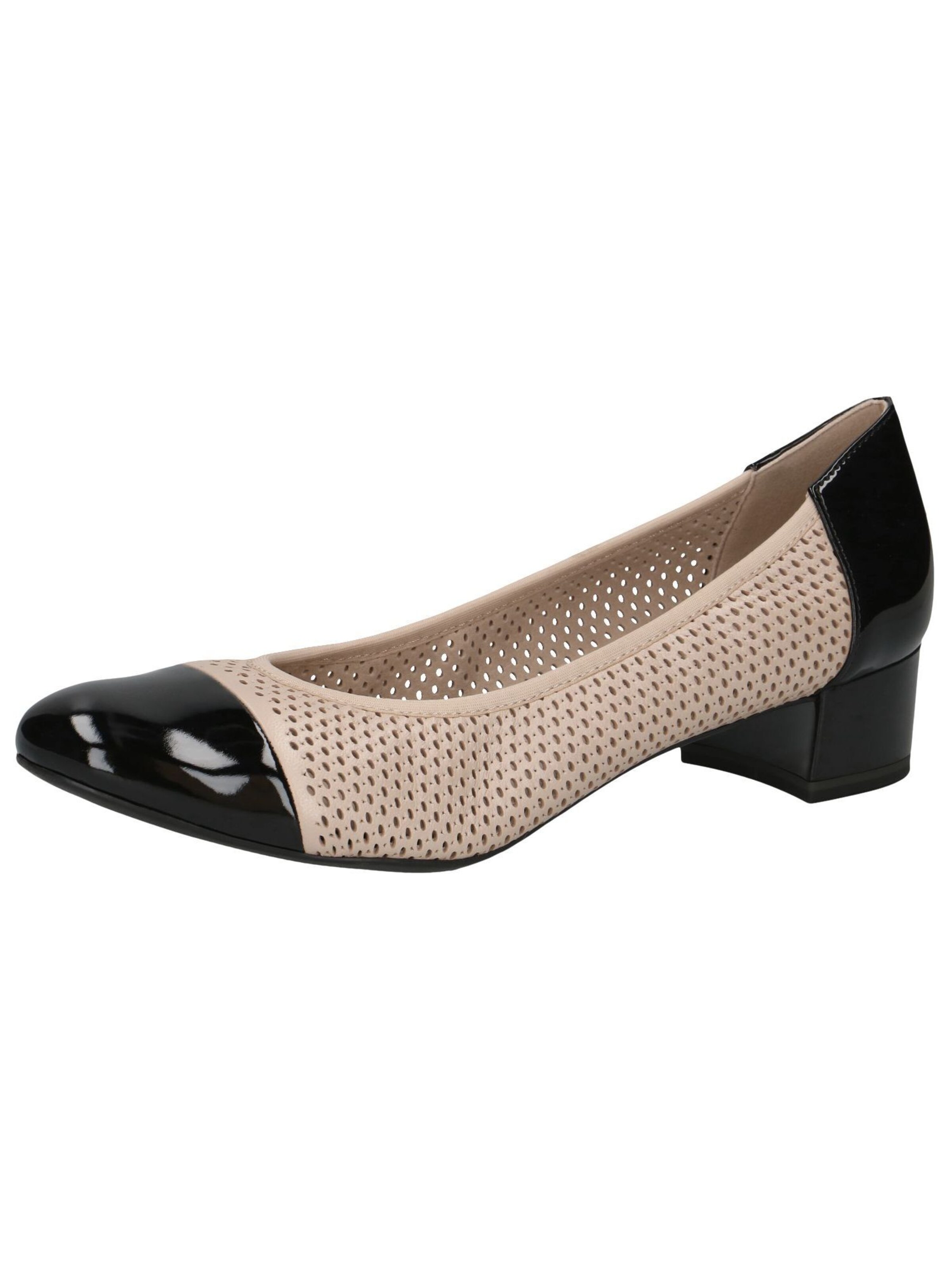 CAPRICE Pumps in Beige: Vorderseite