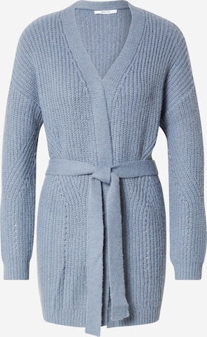 ABOUT YOU Knit cardigan 'Aleana' in Blue: front