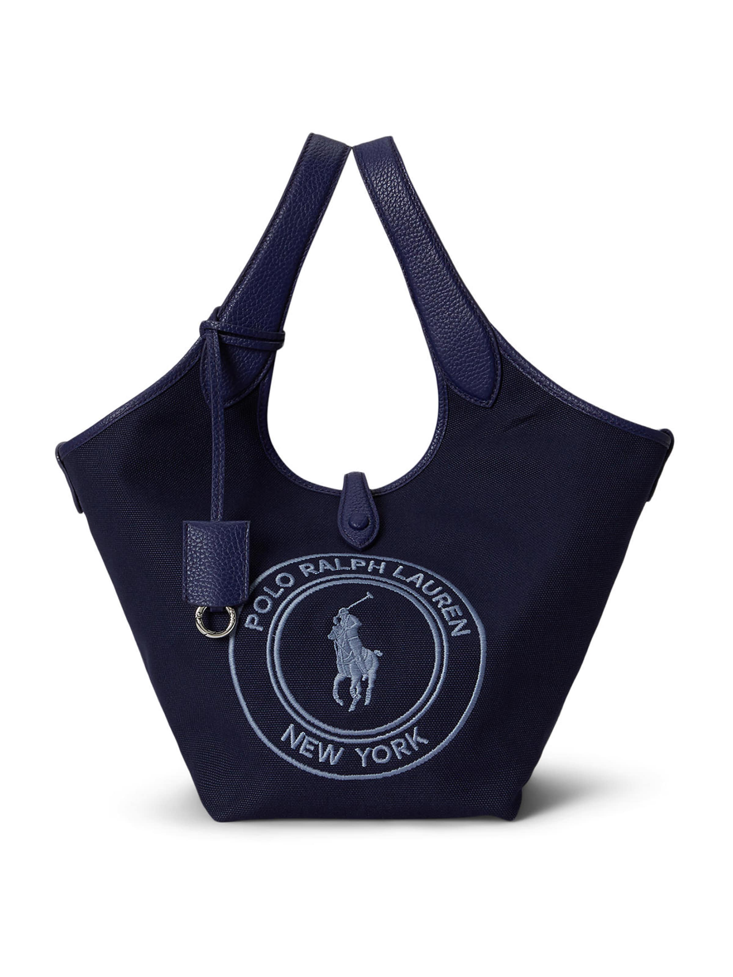 Cabas Polo Ralph Lauren en bleu : devant