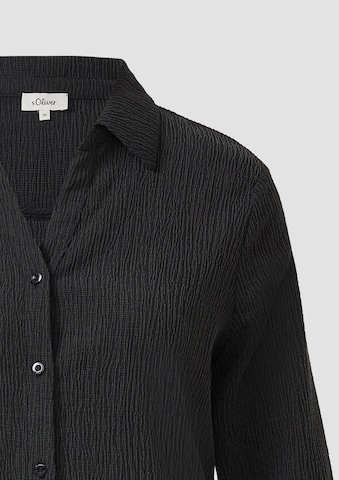 Chemisier s.Oliver en noir