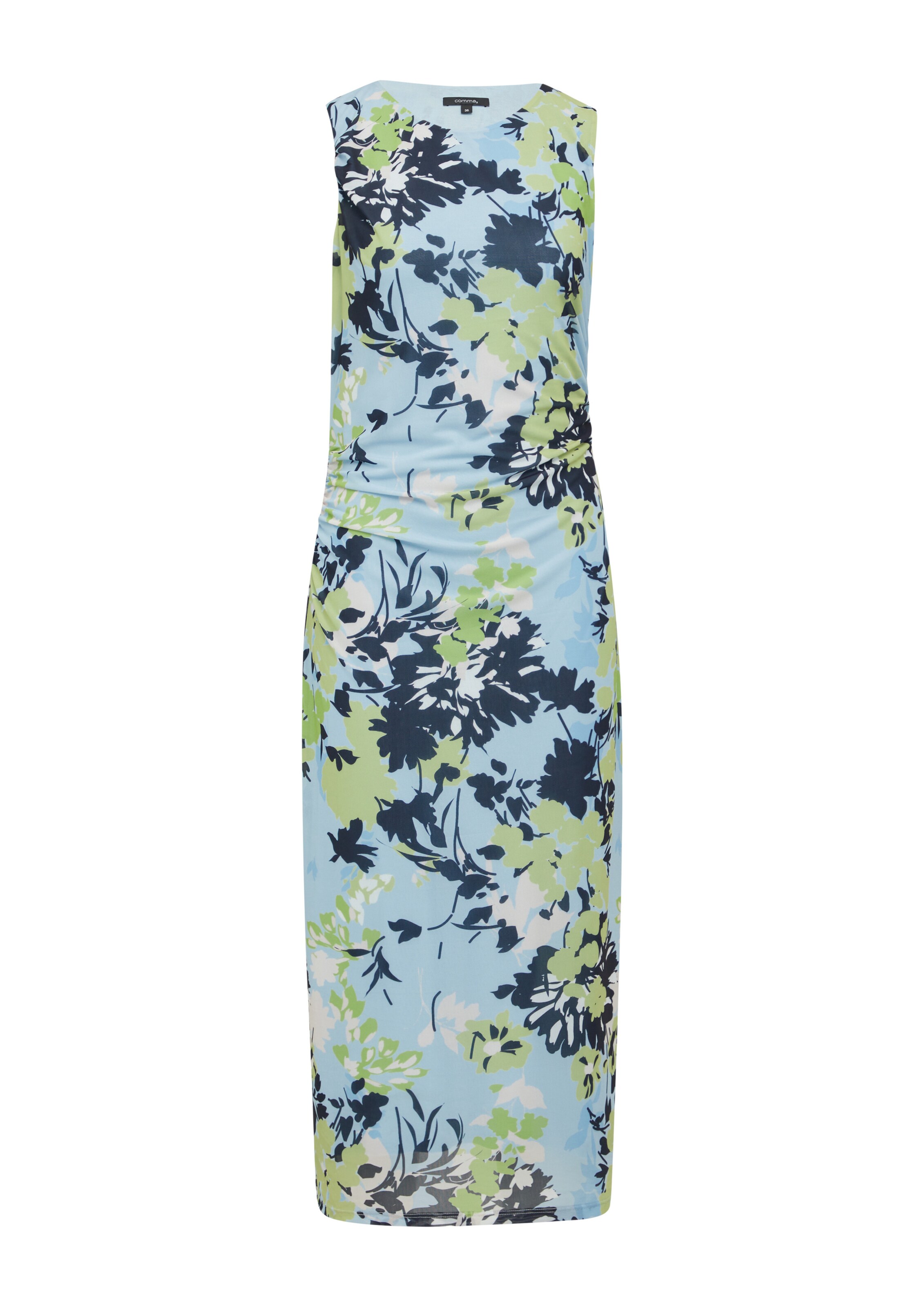 COMMA Zomerjurk in Blauw: voorkant