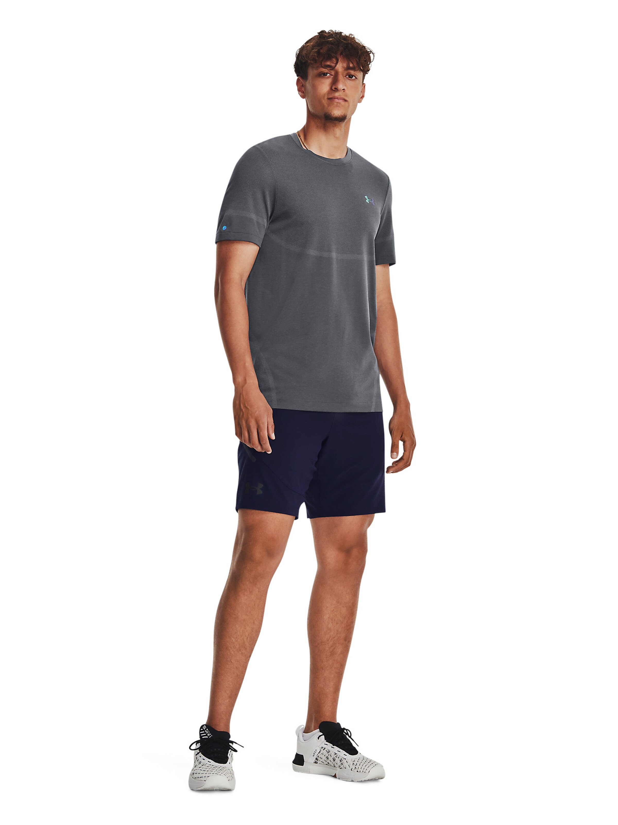 UNDER ARMOUR Regular Workout Pants 'Unstoppable' in Blue