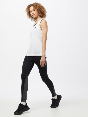 Skinny Pantalon de sport ADIDAS SPORTSWEAR en noir