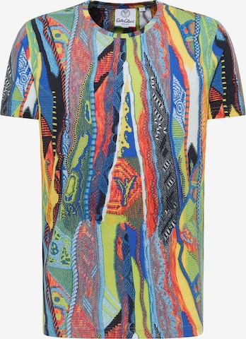 Carlo Colucci T-Shirt 'Egon' in Grün: Vorderseite