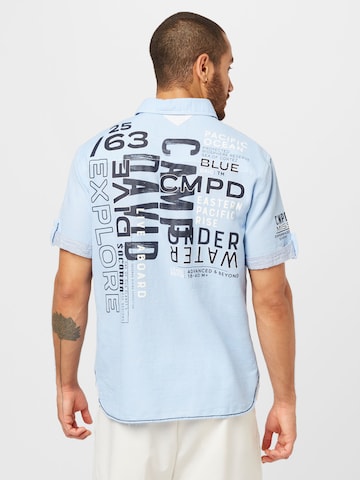 CAMP DAVID - Regular Fit Camisa em azul