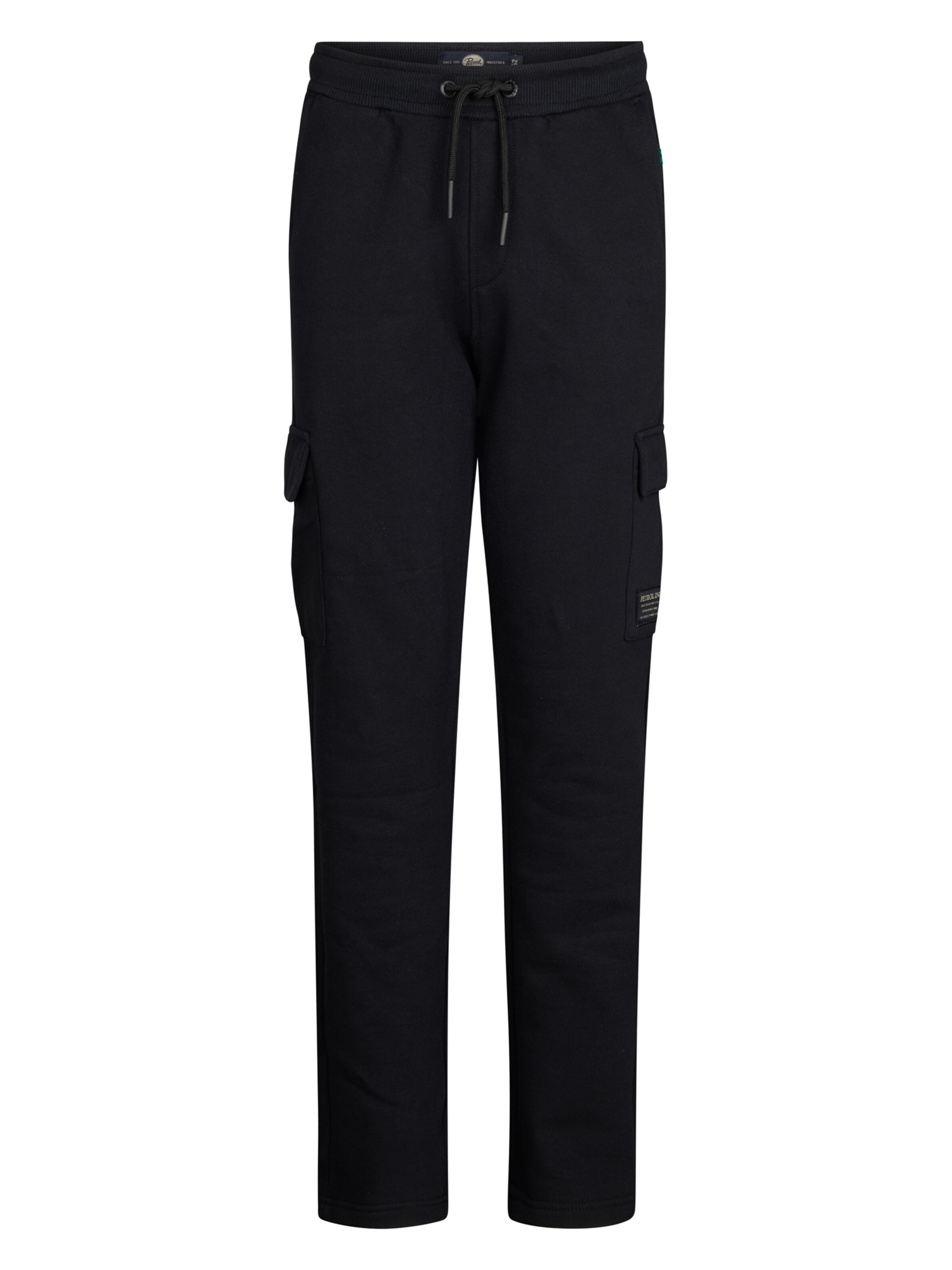 Petrol Industries Regular Broek in Zwart: voorkant