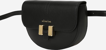 Maison Hēroïne حقيبة بحزام 'Anouk' بـ أسود: الأمام