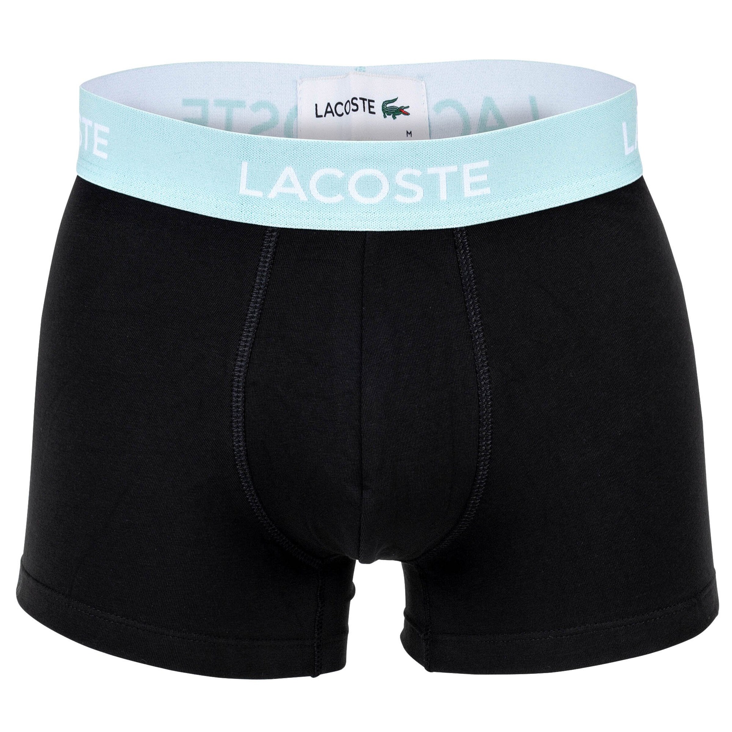 LACOSTE Boxeralsók - fekete