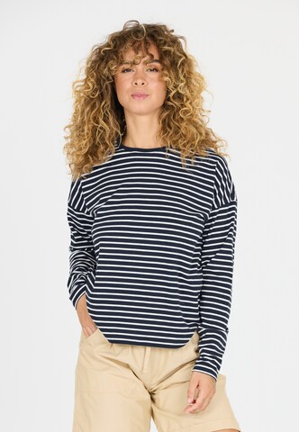 Cruz Shirt 'Bellbird' in Blau: Vorderseite