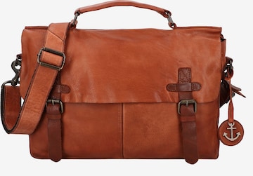 Harbour 2nd Umhängetasche 'Ashton' in Braun: Vorderseite