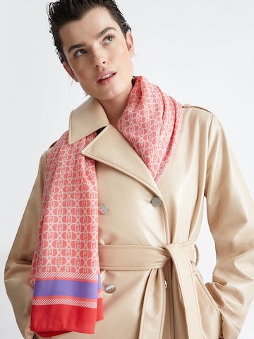 Foulard Liu Jo en rose : devant