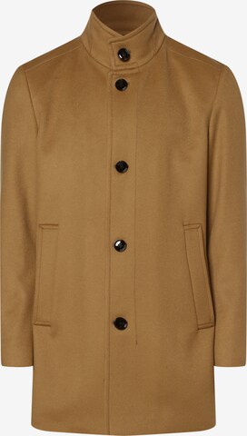 STRELLSON Between-Seasons Coat 'Finchley' in Brown: front