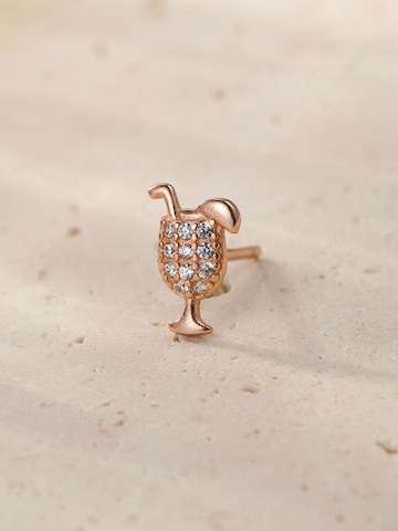 Hey Happiness - Pendientes 'Cheers Charm' en oro