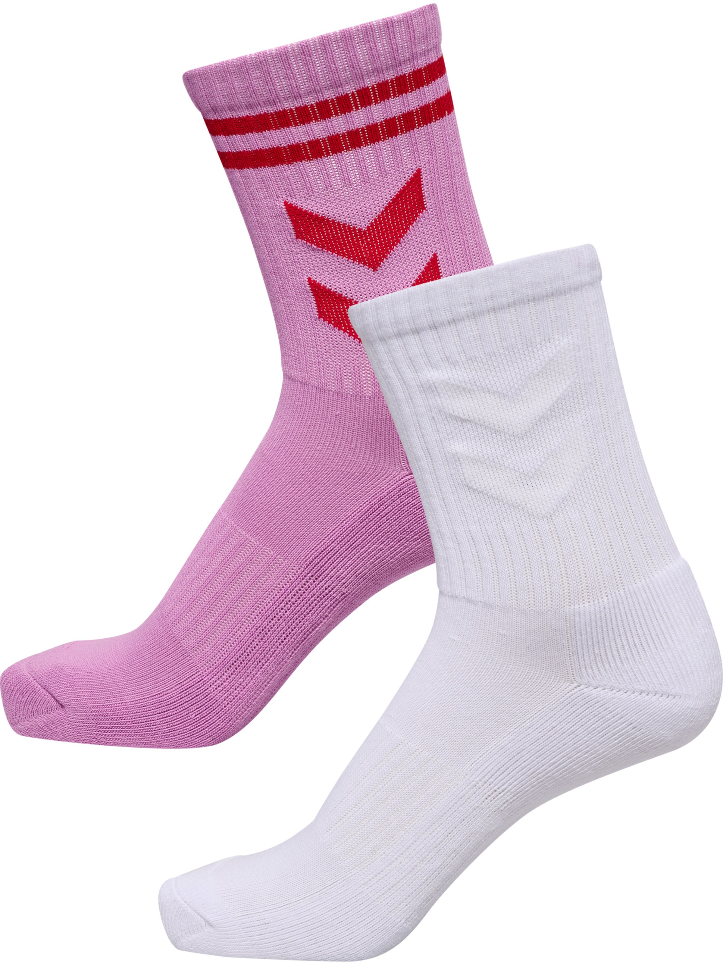 Hummel Sports socks 'Love' in Pink: front