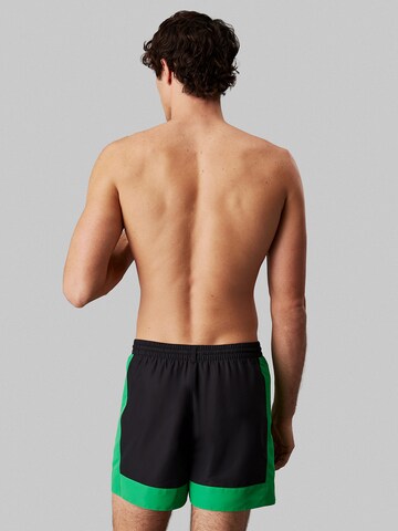 Shorts de bain 'Intense Power' Calvin Klein Swimwear en vert