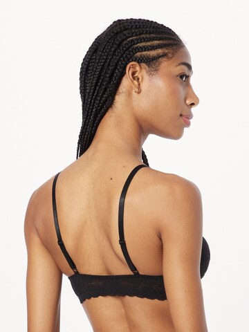 Monki Triangle Bra in Black