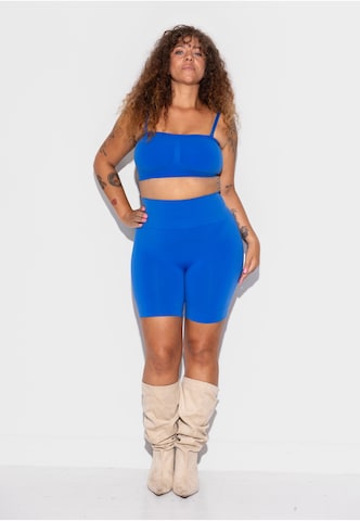 Lykkeland Atelier Skinny Leggings 'Honest' in Blauw