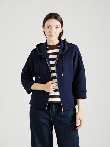 TOM TAILOR Sweatjacke in Blau: Vorderseite