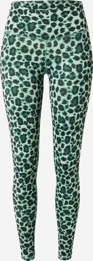 Hey Honey Pantalon de sport en vert / jade / noir, Vue avec produit