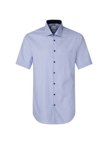 Coupe regular Chemise business SEIDENSTICKER en bleu : devant