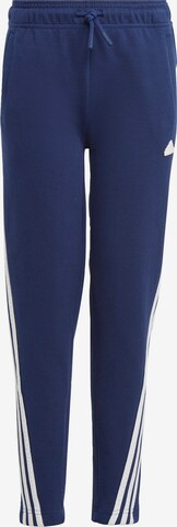 Pantaloni sportivi 'Future Icons 3-Stripes -' di ADIDAS SPORTSWEAR in blu: frontale