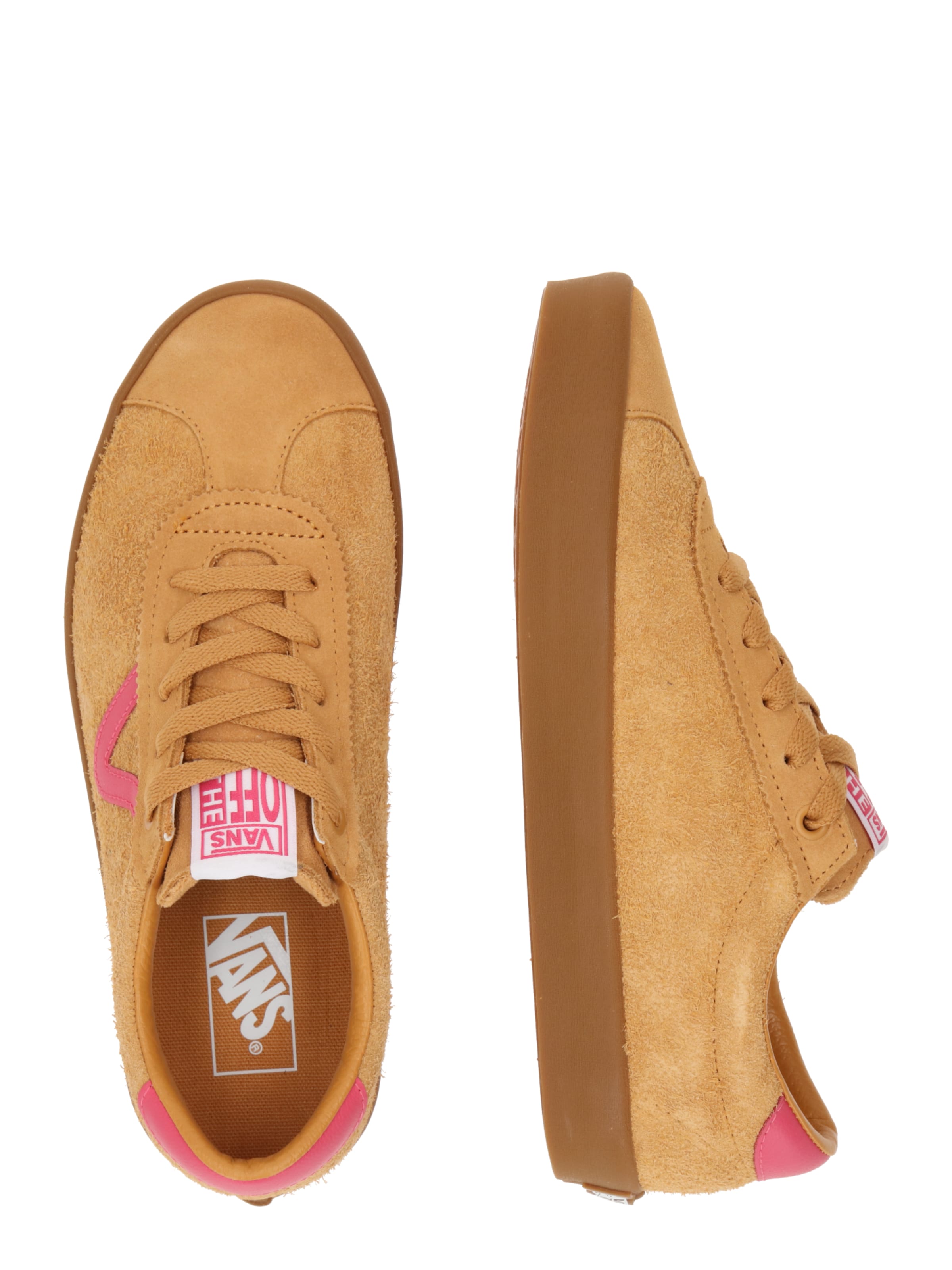 VANS Platform trainers in Yellow