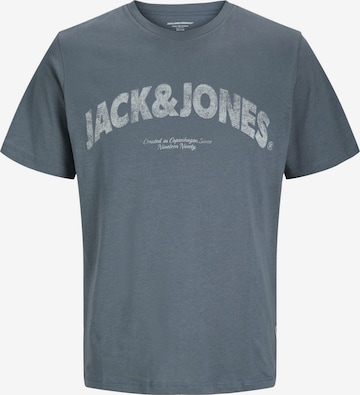 T-Shirt 'JORAlmeria' JACK & JONES en bleu : devant