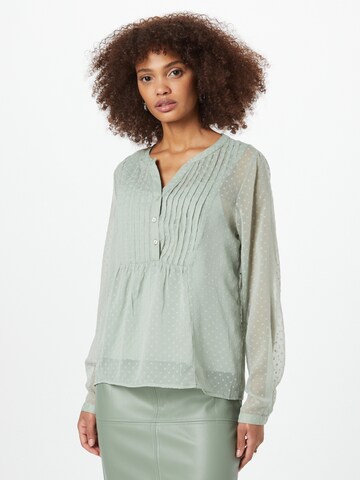 ABOUT YOU Blouse 'Insa' in Groen: voorkant