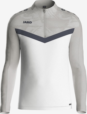 JAKO Athletic Sweatshirt in White: front
