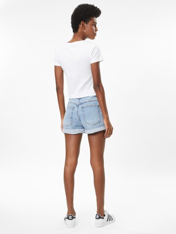 Cotton On Skinny Shorts in Blau