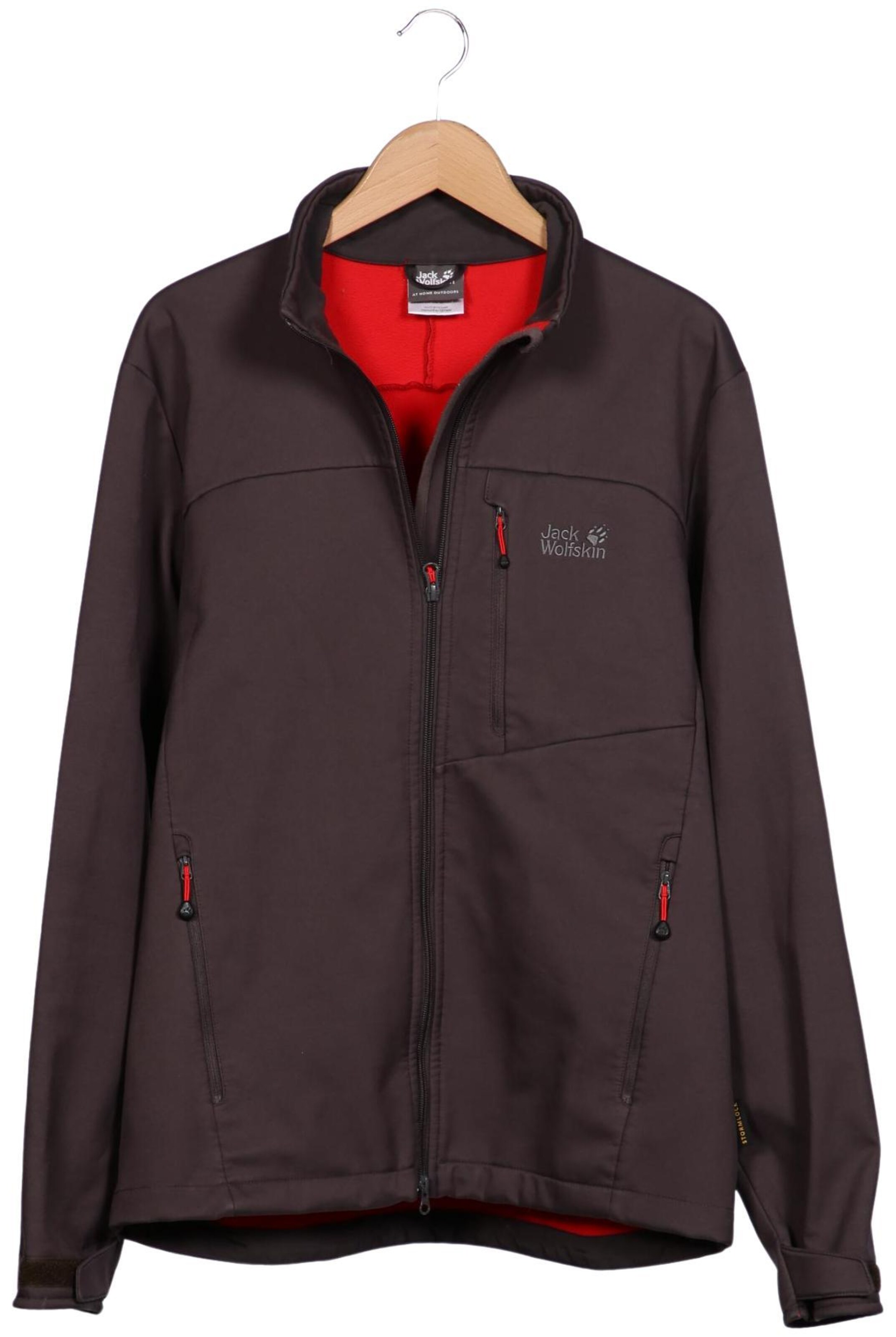 JACK WOLFSKIN Jacket & Coat in L in Grey: front