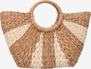 usha FESTIVAL Handtas in Beige: voorkant