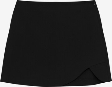 Pull&BearSuknja - crna boja: prednji dio