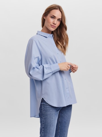 Camicia da donna 'Ella' di VERO MODA in blu: frontale